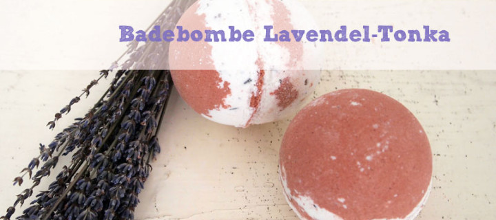 DIY-Badebombe Lavendel-Tonka