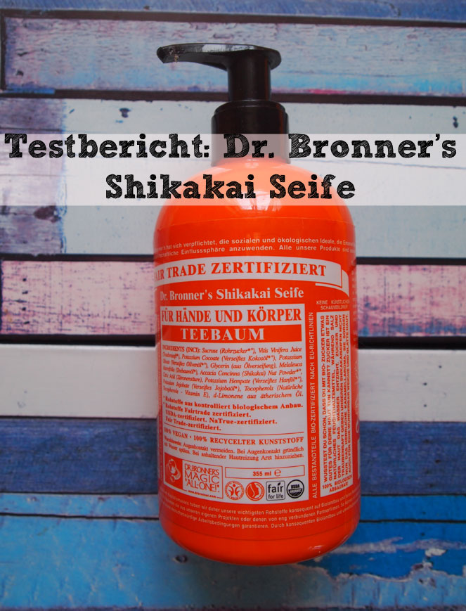 Testbericht Dr. Bronner’s Shikakai Seife Teebaum Life of Larimare