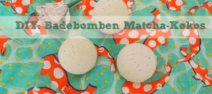DIY: Badebomben Matcha-Kokos